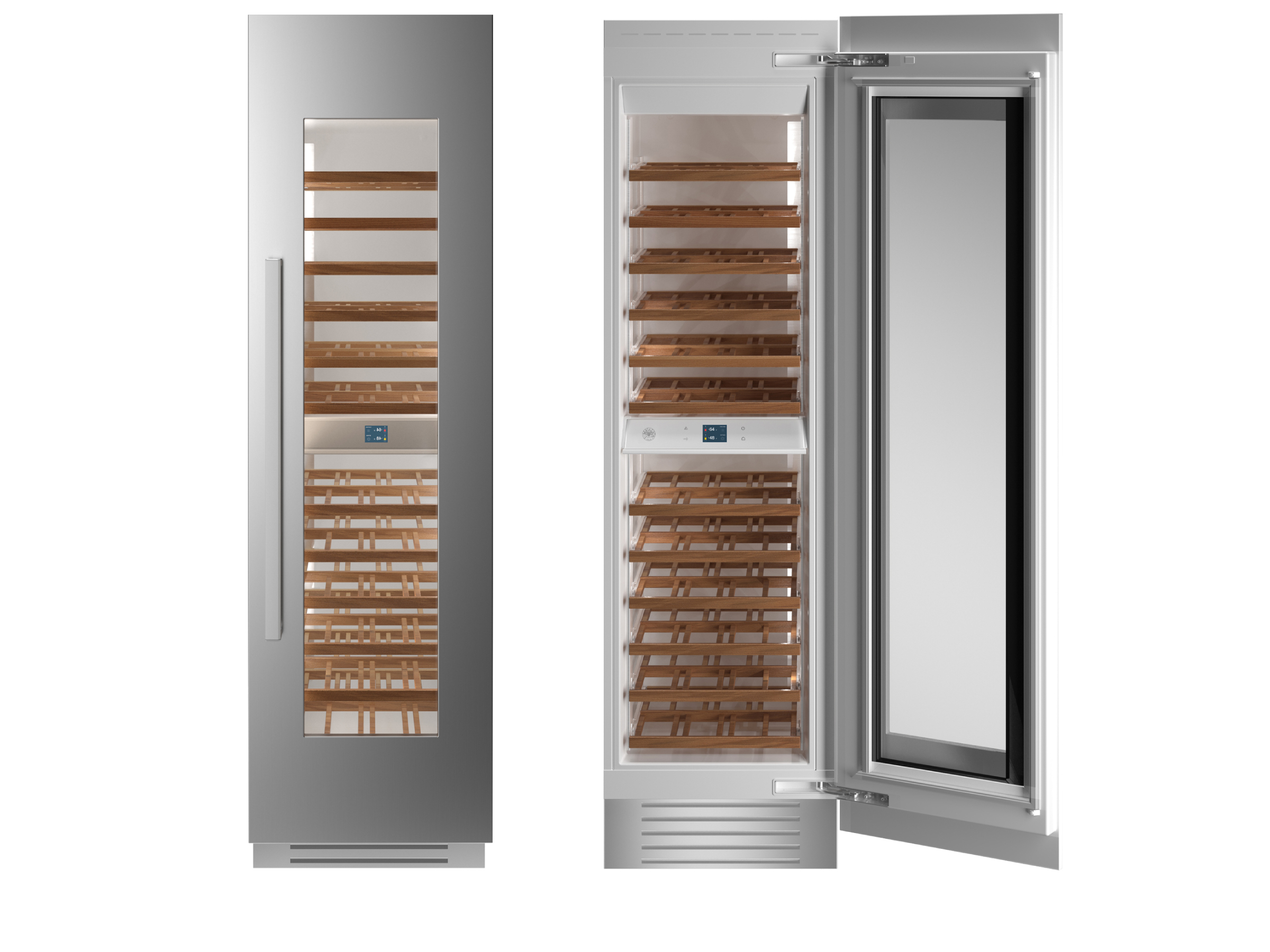 ΣΥΝΤΗΡΗΤΗΣ ΚΡΑΣΙΩΝ BERTAZZONI WC605BRX2TPMH | ΗΜΙ-ΕΝΤΟΙΧΙΖΟΜΕΝΗ ΣΤΗΛΗ ΣΥΝΤΗΡΗΣΗΣ ΚΡΑΣΙΩΝ | LUXURY SLOT-IN 3